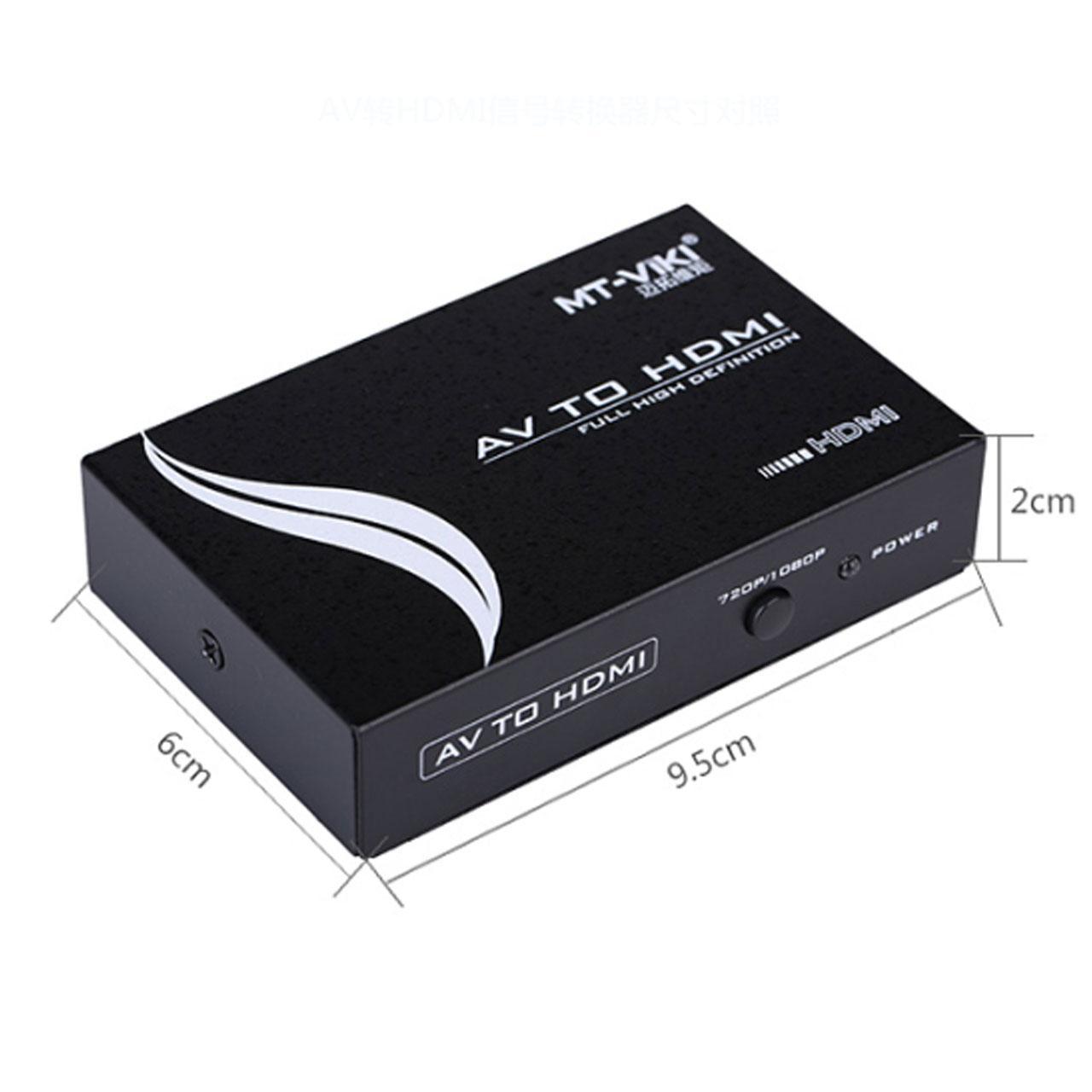 تبدیل AV به HDMI برند MT-VIKI مدل MT-AH312