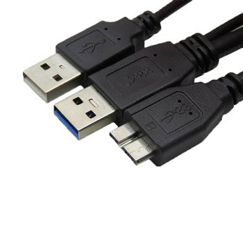 کابل هارد اکسترنال USB3 به صورت Yشکل