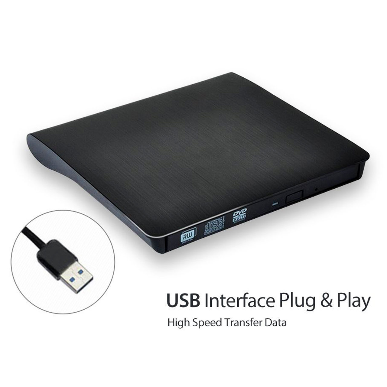 باکس DVD رایتر لپ تاپ USB 3.0 مدل 12.7