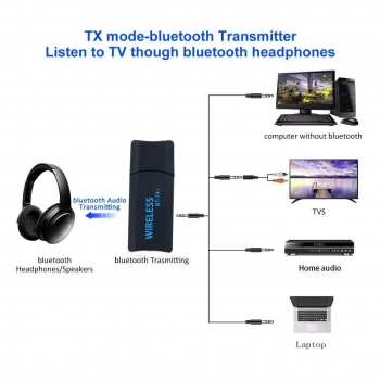 2 In 1 Wireless Music Transmitter BT-TX1