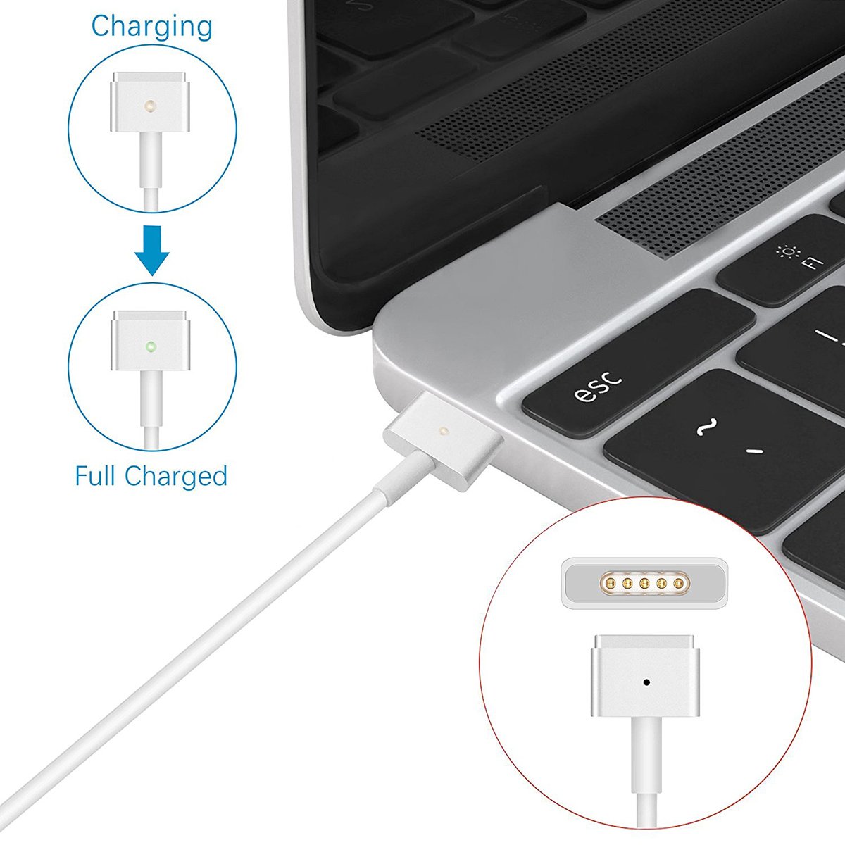 آداپتور لپ تاپ اپل Apple Magsafe2 45W