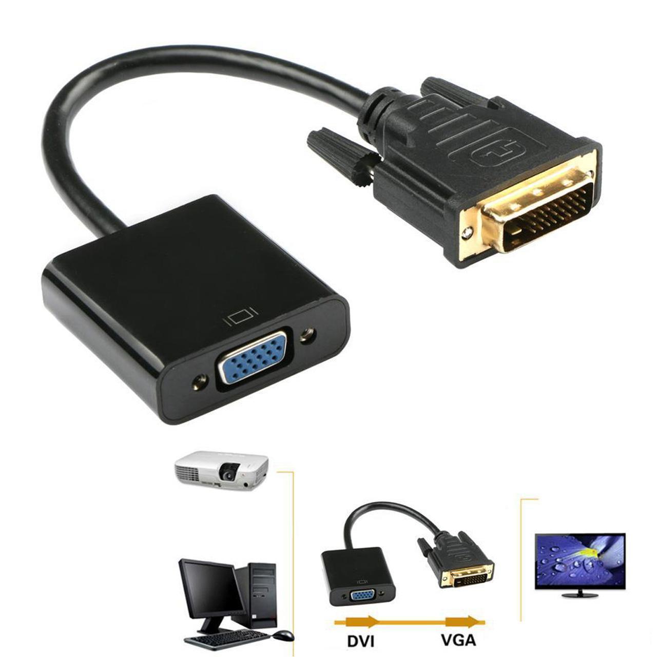 تبدیل DVI-D به VGA اکتیو