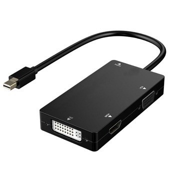 مبدل 3 کاره MINI DISPLAY PORT به DVI / HDMI / VGA