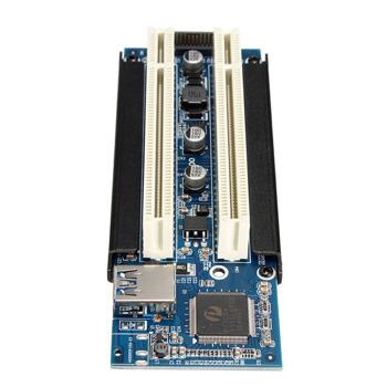 تبدیل PCIe 1X به 2 پورت PCI