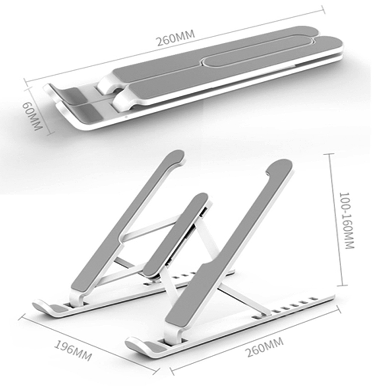 پایه خنک کننده لپ تاپ تاشو مدل PE120