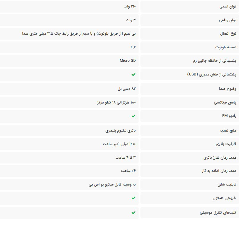 اسپیکر بلوتوثی رم و فلش خور TSCO TS 2307