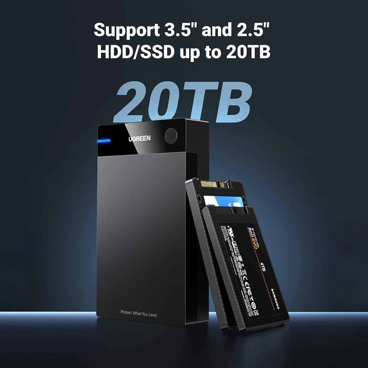 باکس هارد 3.5 اینچ USB 3.0 یوگرین 50422/US222