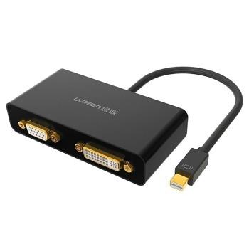 مبدل Mini Display Port به سه پورت DVI و HDMI و VGA مارک Ugreen