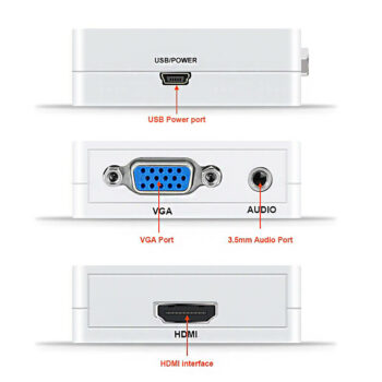 تبدیل HDMI به VGA - برند ZICO