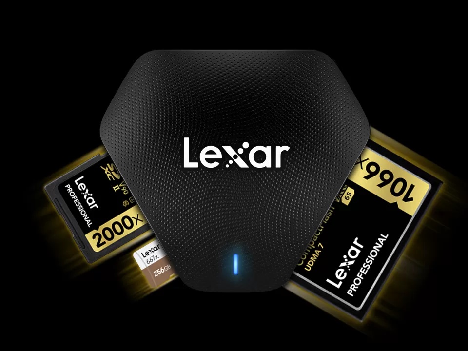 رم ریدر لکسار مدل Lexar Professional Multi-Card 3-in-1