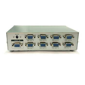 اسپلیتر 1 به 8 پورت VGA آداپتور دار