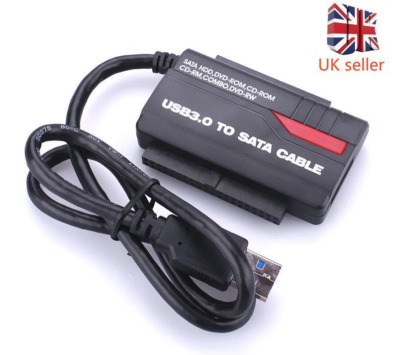 تبدیل USB به SATA و IDE به همراه آداپتور